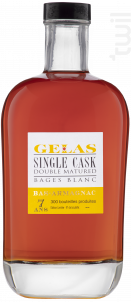 Single Cask 7 Ans Bages Blanc - Armagnac Gelas - No vintage - 