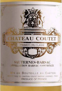 Château Coutet - Château Coutet - Barsac - 2011 - Blanc