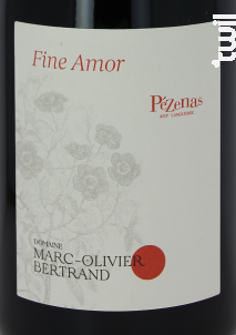 Fine Amor - Domaine Marc-Olivier BERTRAND - 2020 - Rouge