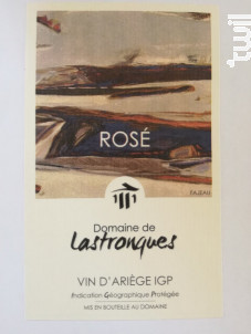 Rosé Lastronques - Domaine de Lastronques - 2017 - Rosé