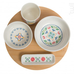 Coffret Plateau Et Ses 4 Bols Donna - Amadeus -  - 