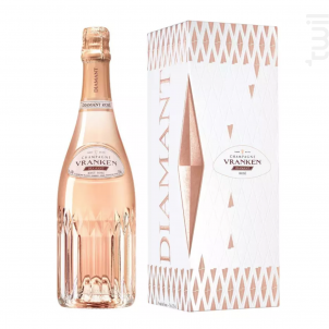 Champagne Vranken - Diamant Rosé - Sous Coffret Cadeau - Vranken - No vintage - Effervescent