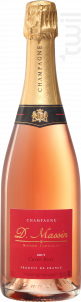 Cuvée Rosé - Champagne D.Massin - No vintage - Effervescent