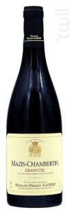 Mazis-chambertin Grand Cru - Domaine Philippe Naddef - 2010 - Rouge