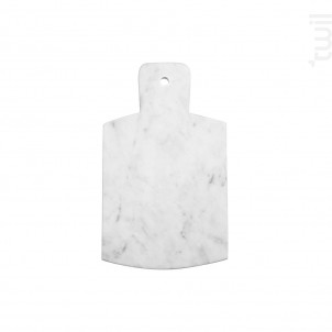 Planche À Découper Marbre Blanc 25x15 Cm - table passion -  - 