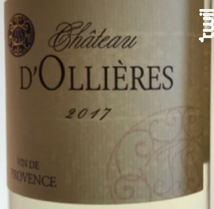 classique blanc - CHATEAU D'OLLIERES - 2024 - Blanc