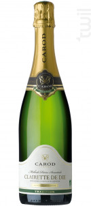Clairette de Die Tradition Bio - Réserve particulière - Caves Carod - No vintage - Effervescent