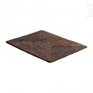Set De Table Saya En Rotin 40x30 Cm - table passion -  - 