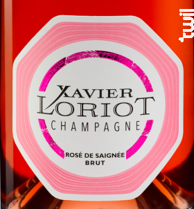 Rosé de saignée brut - blanc de noirs - Champagne Xavier Loriot - No vintage - Effervescent