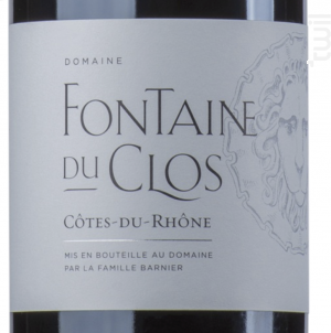 Côtes-du-Rhône - Domaine Fontaine du clos - 2023 - Rouge