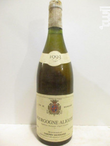 Bourgogne Aligoté - thierry bernard - 1993 - Blanc