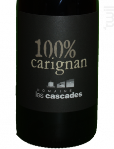 100% Carignan - Domaine les Cascades - 2021 - Rouge