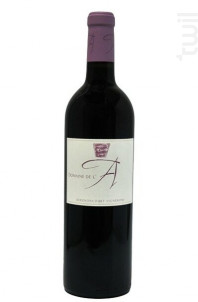 DOMAINE DE L'A - Domaine de l'A - 2016 - Rouge