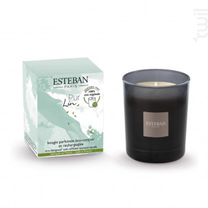 Bougie Initiale Pur Lin 180g - esteban -  - 