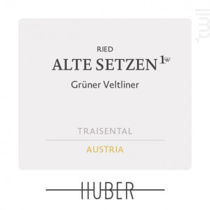 Ried Alte Setzen - HUBER - 2022 - Blanc