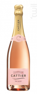 Dry Rosé - Champagne Cattier - No vintage - Effervescent
