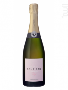 - Rosé - Grand Cru - Brut - Champagne A. Soutiran - No vintage - Effervescent