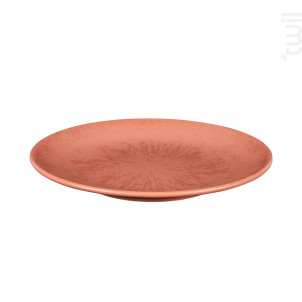 Assiette À Dessert Onyx 21 Cm Terracotta lot De 6 - table passion -  - 