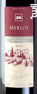 Merlot - Domaine de Pécoulas - 2023 - Rouge