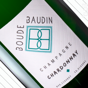 Brut Cuvée de Réserve Chardonnay - Champagne Boude-Baudin - No vintage - Effervescent