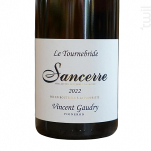 Le Tournebride - Domaine Vincent Gaudry - 2021 - Blanc