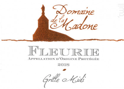 Grille Midi Vieilles Vignes - Domaine de La Madone - 2018 - Rouge