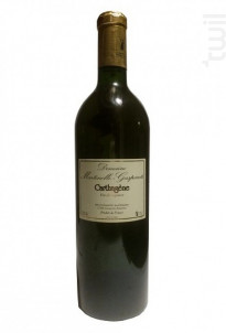 Carthagène Rouge Artisanal - Domaine Martinolle-Gasparets - 2016 - Rouge