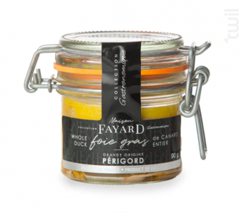 FOIE GRAS de Canard entier GRANDE ORIGINE PÉRIGORD - Maison Fayard -  - 