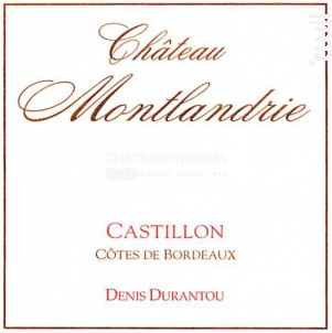 Castillon - Château de Montlandrie - 2016 - Rouge