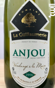 Anjou - Domaine de la Guillaumerie - 2018 - Blanc