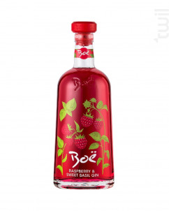 Gin Boe Raspberry & Sweet Basil - Gin Boe - No vintage - 
