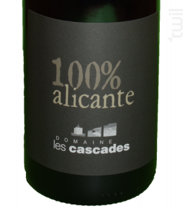 100% Alicante - Domaine les Cascades - 2021 - Rouge