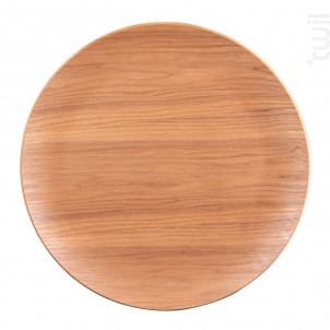 Assiette De Présentation Bois Naturel 34 Cm - table passion -  - 