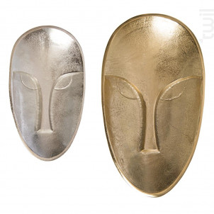 Set De 2 Coupelles Visage Or Et Argent - Amadeus -  - 