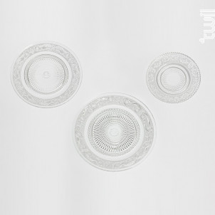 Service D'assiettes 18 Pièces Nostalgie - table passion -  - 