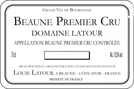 Beaune 1er Cru 
