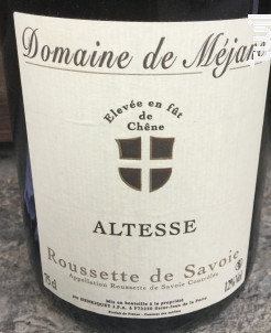 Roussette Fût - Domaine  de Méjane - 2023 - Blanc