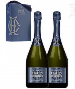 Champagne Gift Set Charles Heidsieck 2 Bottles Brut Reserve - Champagne Charles Heidsieck - No vintage - Blanc