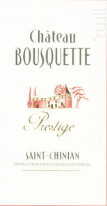 Château Bousquette - Prestige - Château Bousquette - 2020 - Rouge