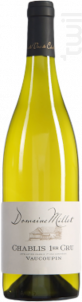 Chablis 1er Cru Vaucoupin - Domaine Millet - 2016 - Blanc