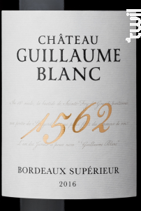 Château Guillaume Blanc 1562 - Maison Le Star - Château Guillaume Blanc - 2018 - Rouge