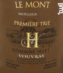 Le Mont Première Trie - DOMAINE HUET - 1996 - Blanc