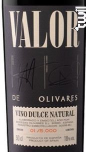 Valor de Olivares - BODEGAS OLIVARES - 1996 - Rouge