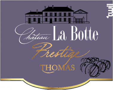 Rouge Prestige Cuvée Thomas - Château La Botte - 2018 - Rouge