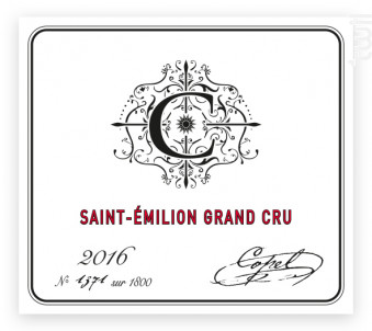 Saint Emilion Grand Cru - Copel Wines - 2018 - Rouge