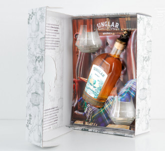 Coffret Whisky blend Singlar + 2 verres - Liquoristerie de Provence - No vintage - 