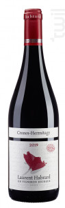 Crozes-Hermitage sans sulfites ajoutés - Domaine Laurent Habrard - 2019 - Rouge