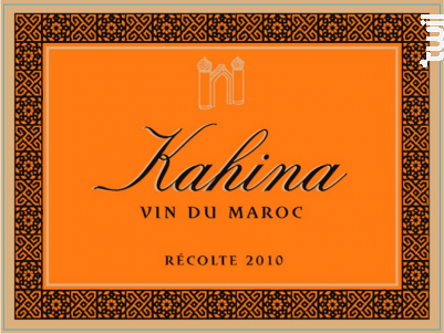 Kahina - Bernard Magrez - 2018 - Rouge