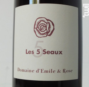 Les 5 Seaux - Domaine d'Émile et Rose - 2021 - Rouge