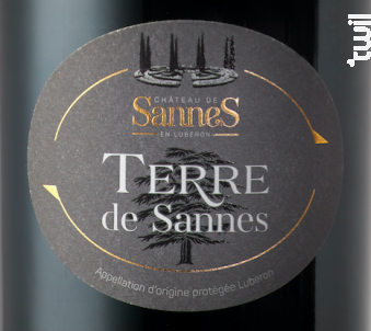 Terre de Sannes - Château de Sannes - 2022 - Rouge